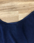 Navy Fleece Quarter Sheet