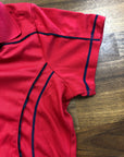Tempo Red Short Sleeve Polo - S
