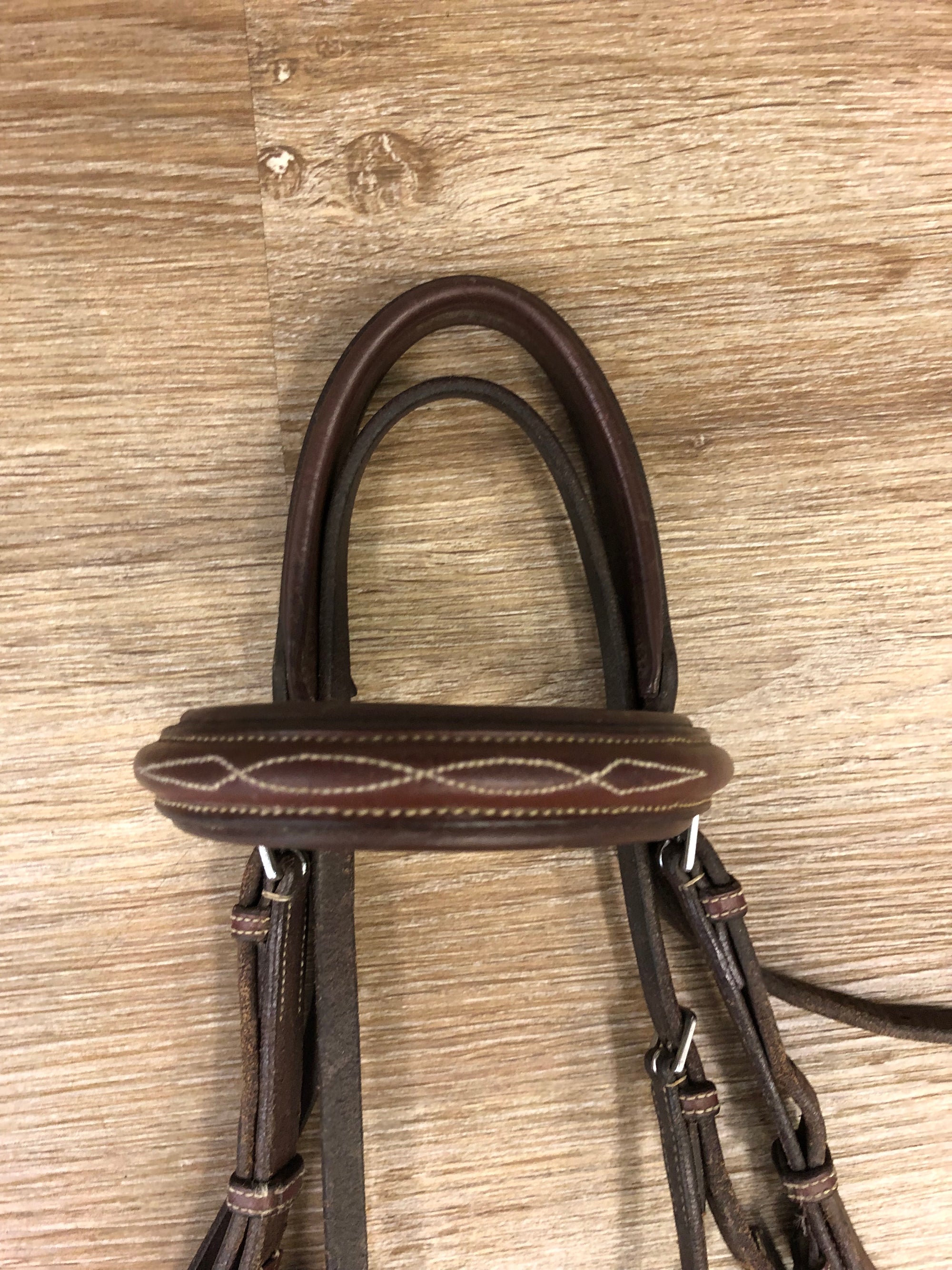 Pony Sized Brown Leather Bridle