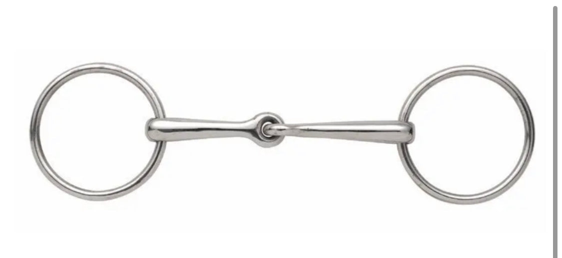 Shires Single Joint Snaffle Bit