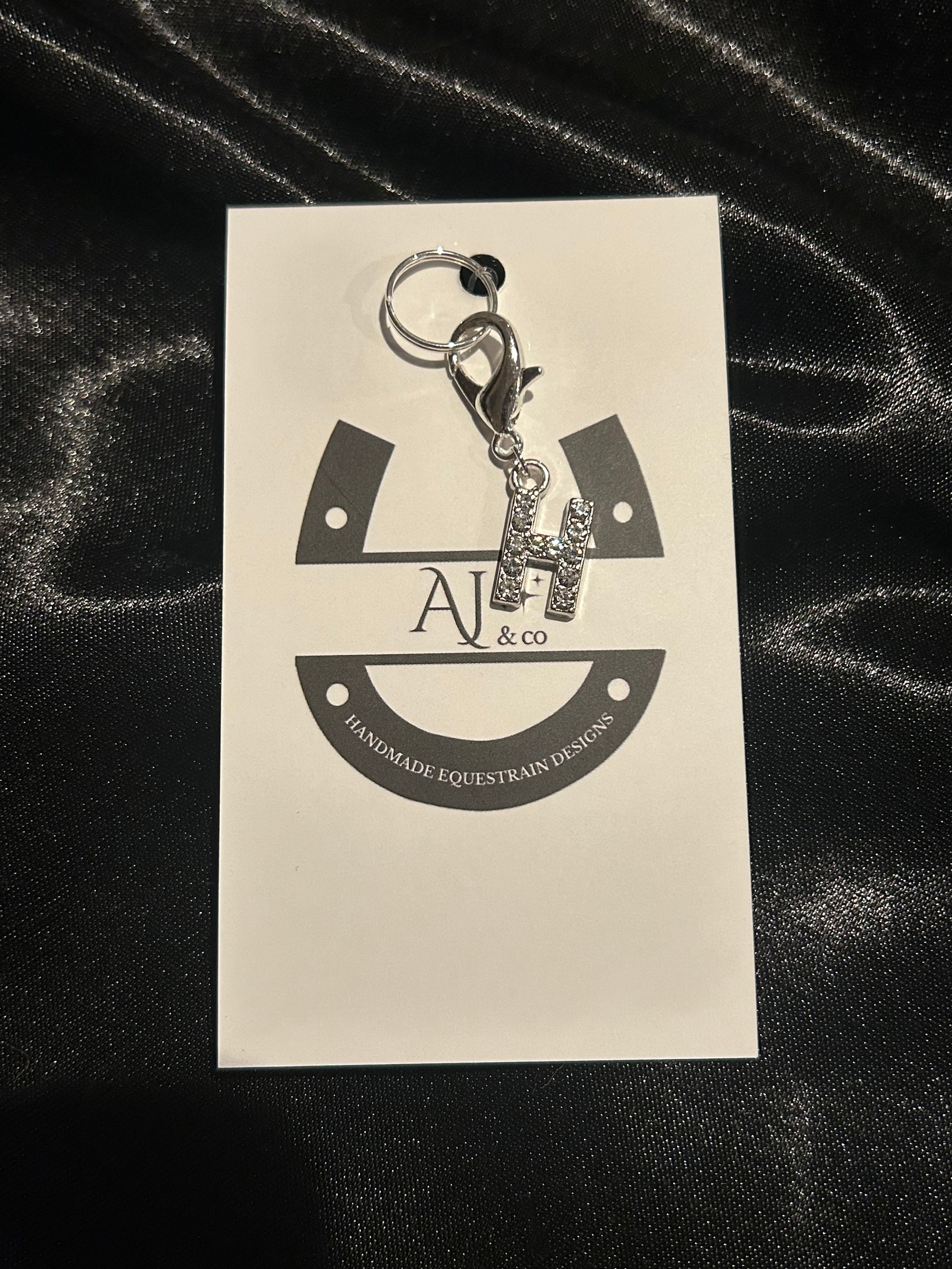 AJ &amp; co. Letter Bridle Charms