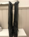 Ariat Ladies Black Leather Tall Boots - 7.5 Full