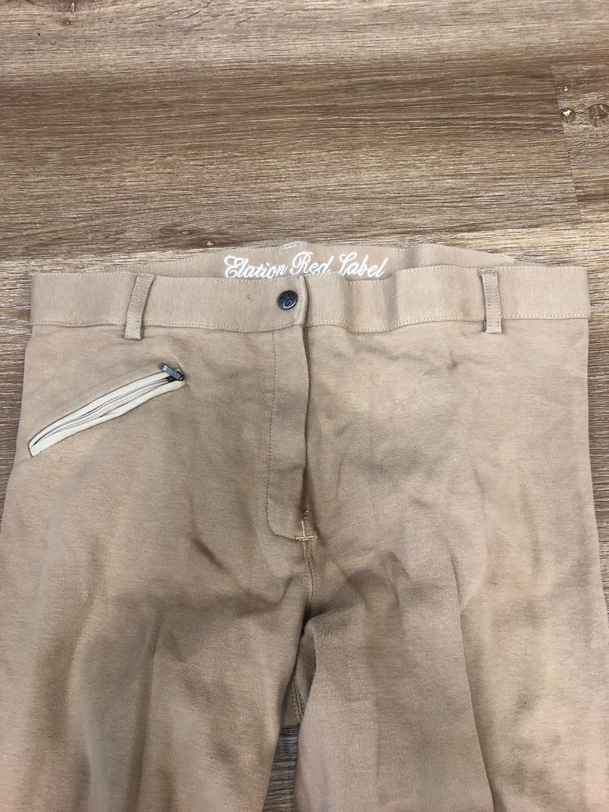 Elation Red Label Tan KP Breech - 34R
