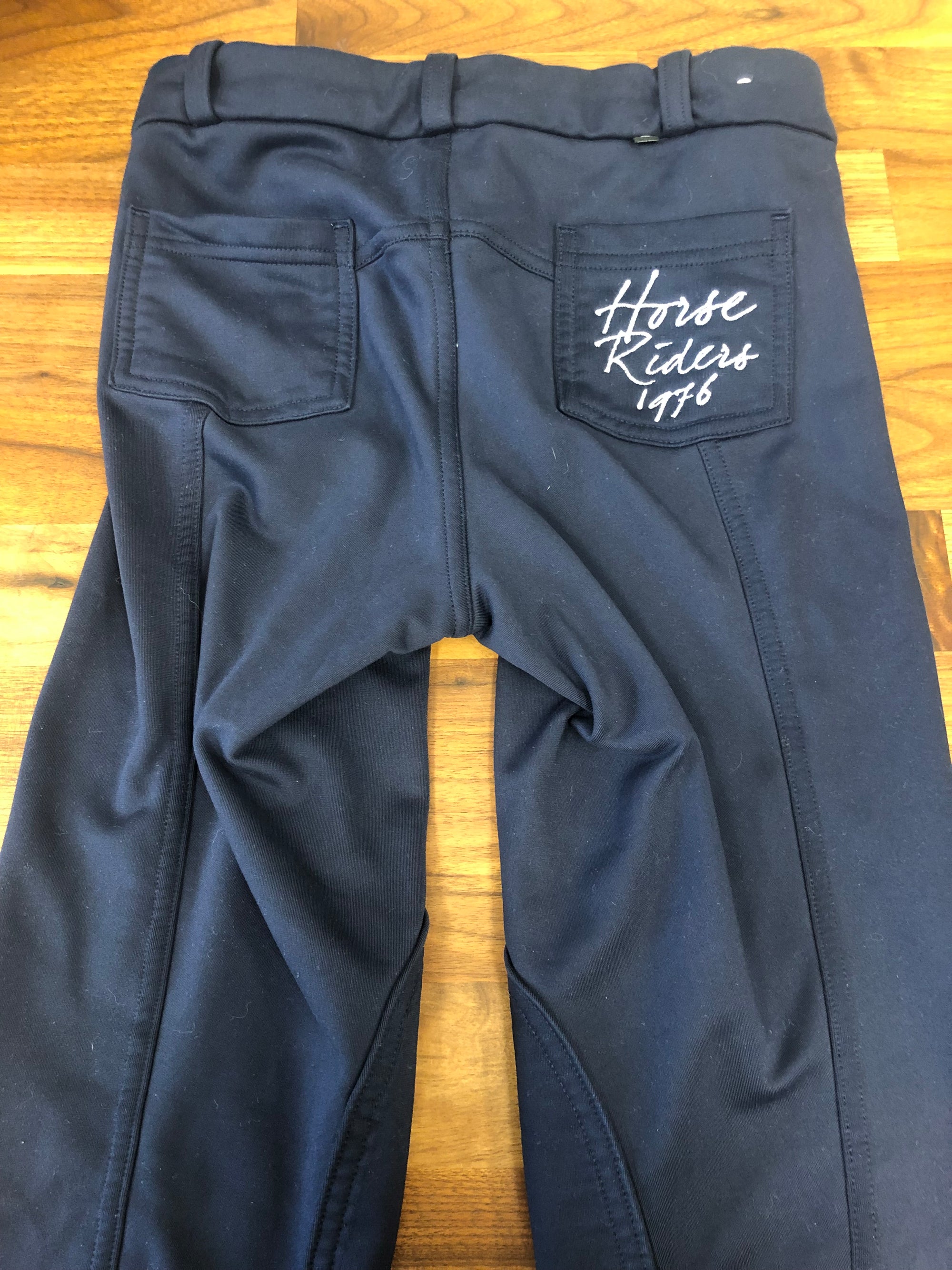 Fouganza Decathlon Accessy Warm Navy Breeches - Kids 10