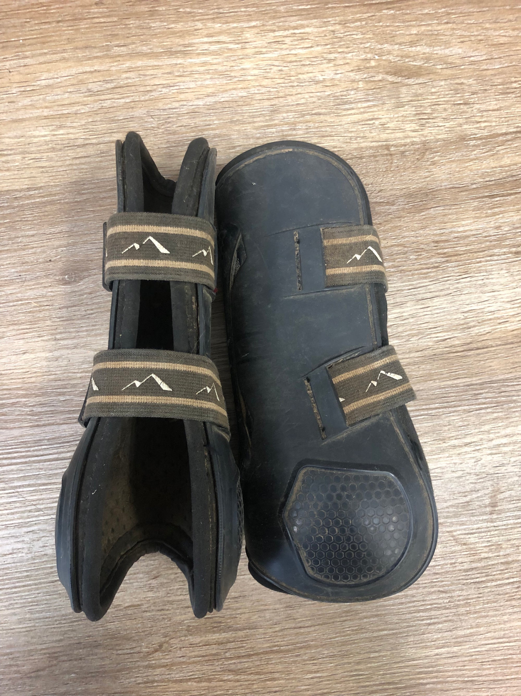 Black Summit Open Front Boots