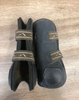 Black Summit Open Front Boots