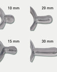 Waldhausen Ladies Crystal Spurs 20mm with Spur Straps - Horse & Hound Tack Shop 