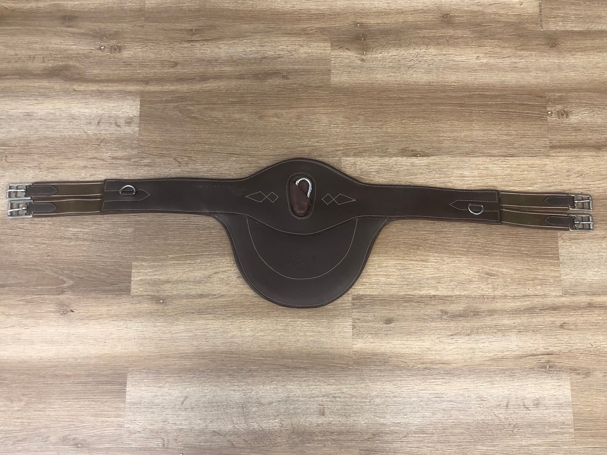 Stud Guard Girth - Brown 50”