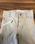 Elation Red Label Tan KP Breeches - Kids 10