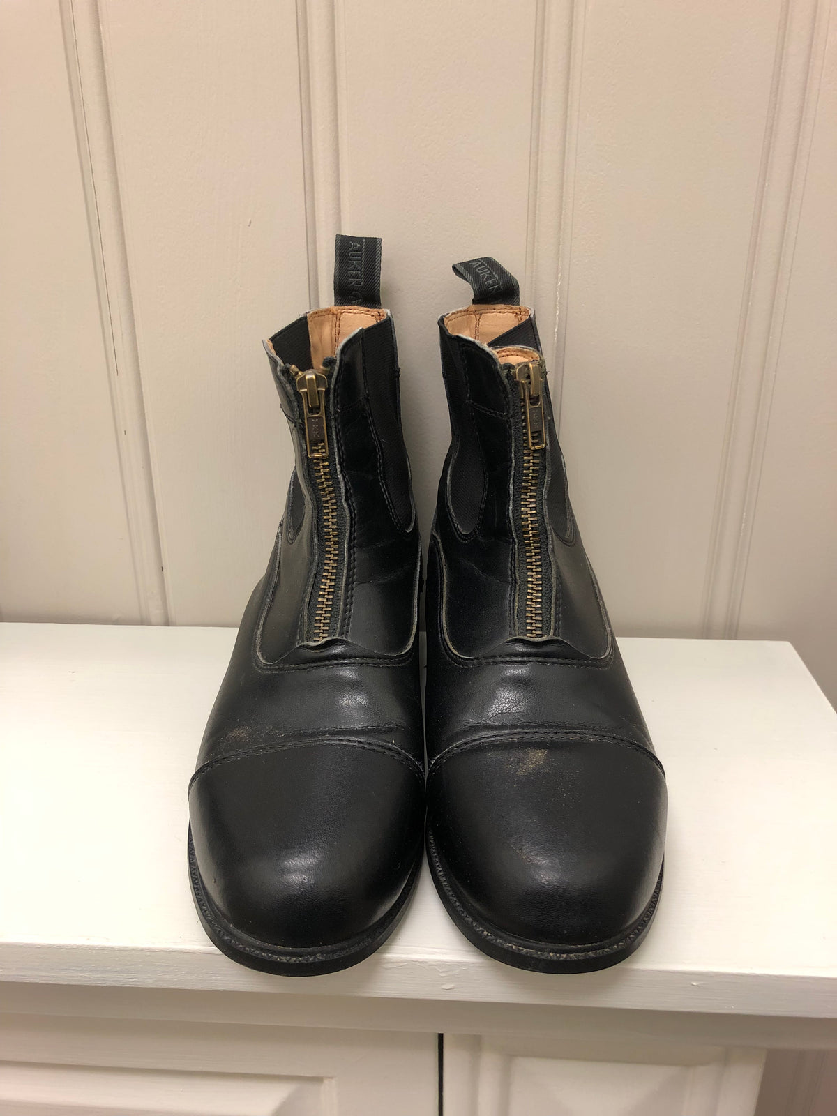 Auken Zip Up Paddock Boots - 5 - Horse &amp; Hound Tack Shop 