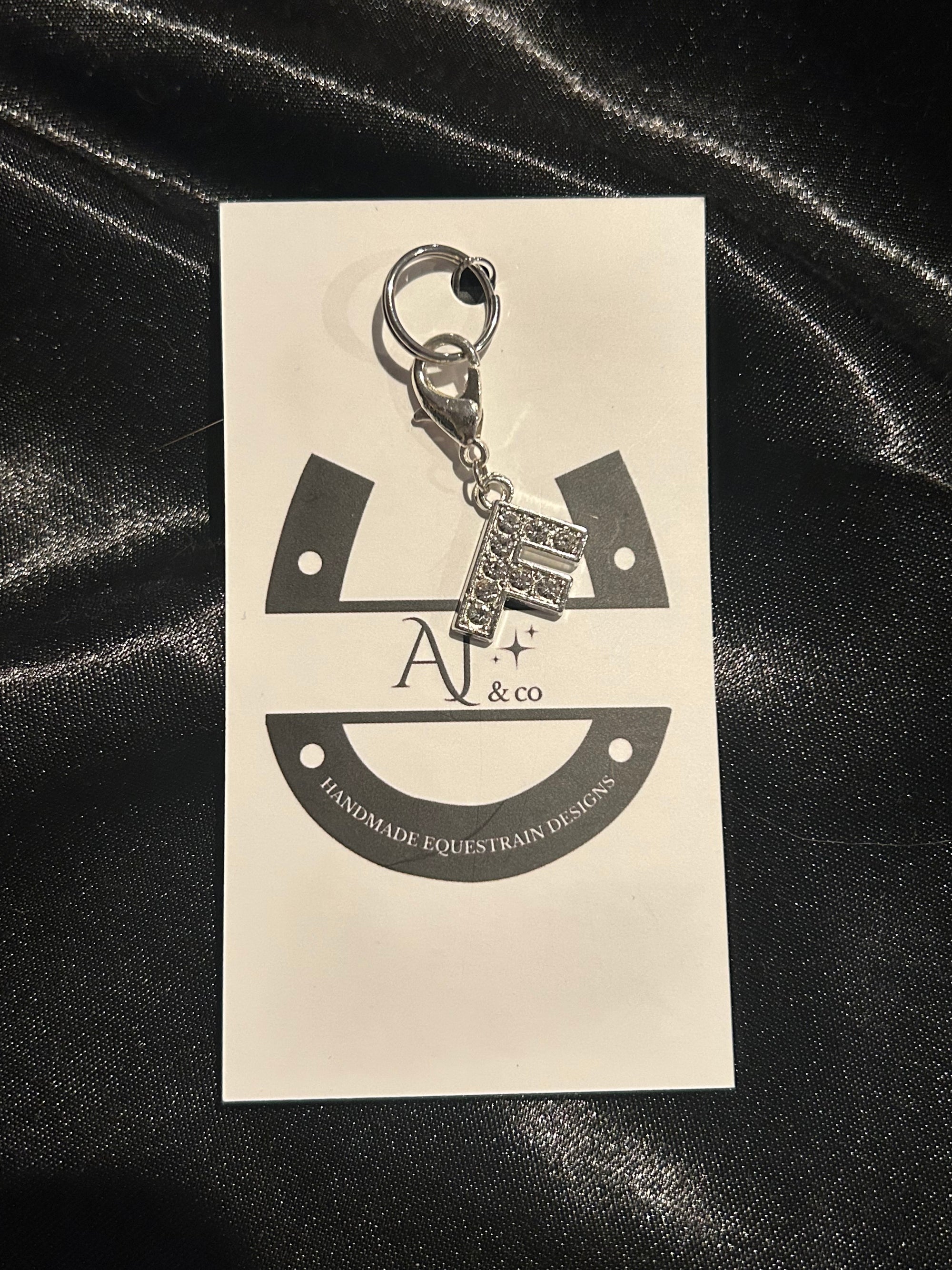 AJ &amp; co. Letter Bridle Charms