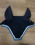 De La Coeur Bonnet Navy w/ Blue Gems - Horse & Hound Tack Shop 