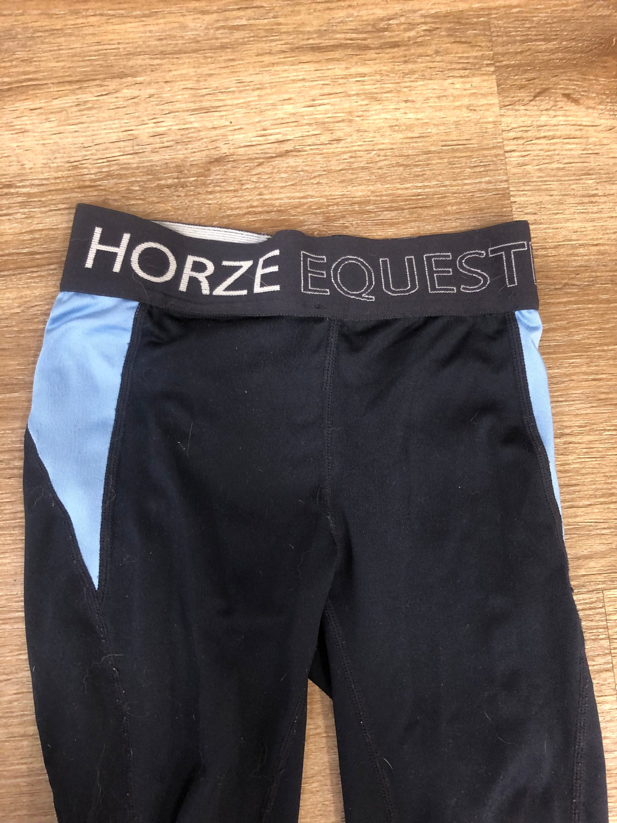 Kids Horze Navy KP Tights - XS