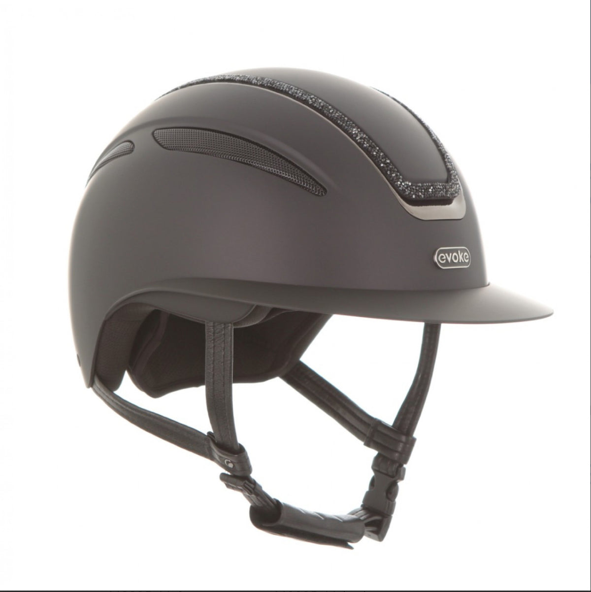 Evoke Callisto Wide Peak Crystal Frame Helmet - No MIPS
