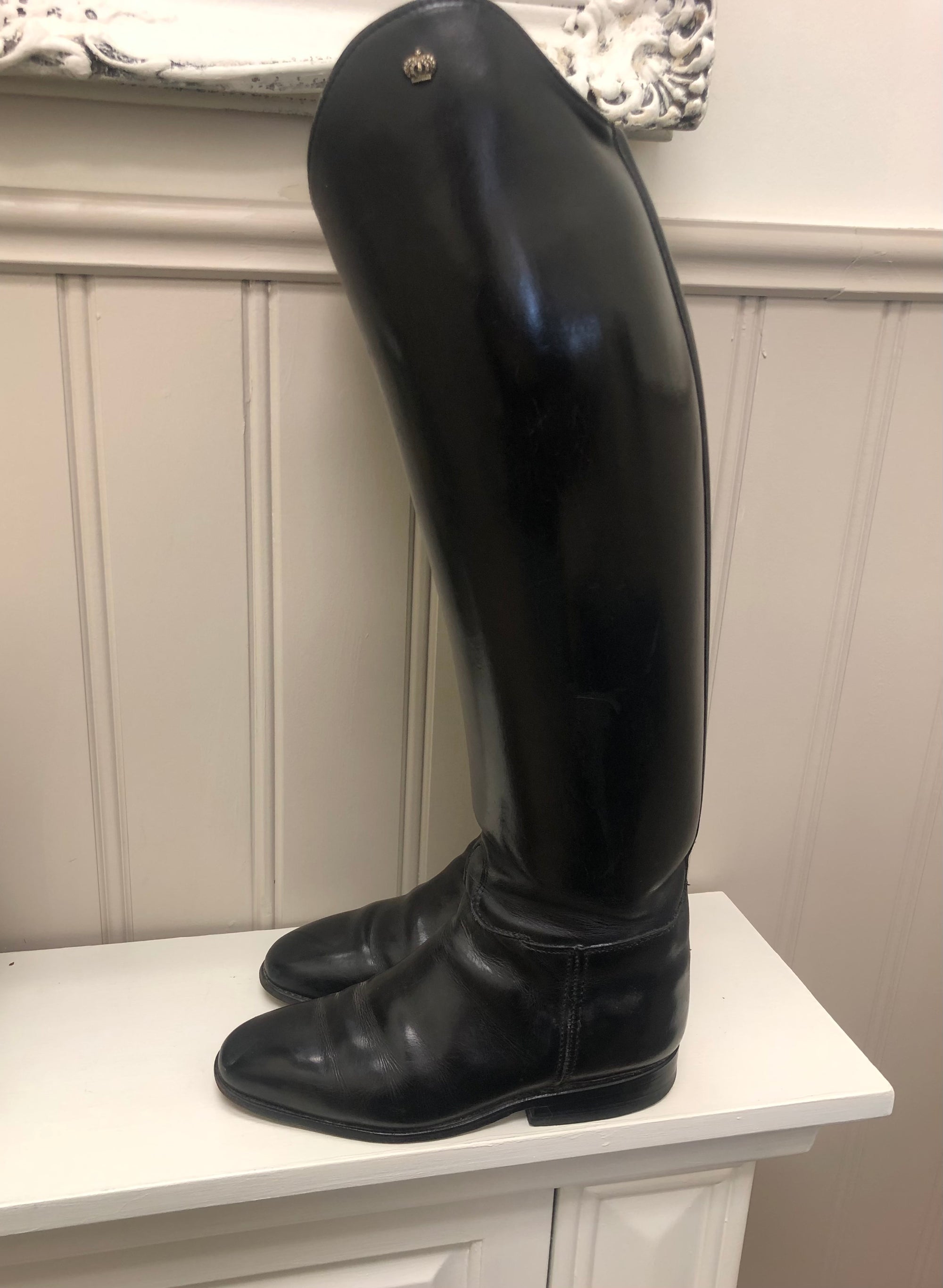 Königs Black Tall Dressage Boot
