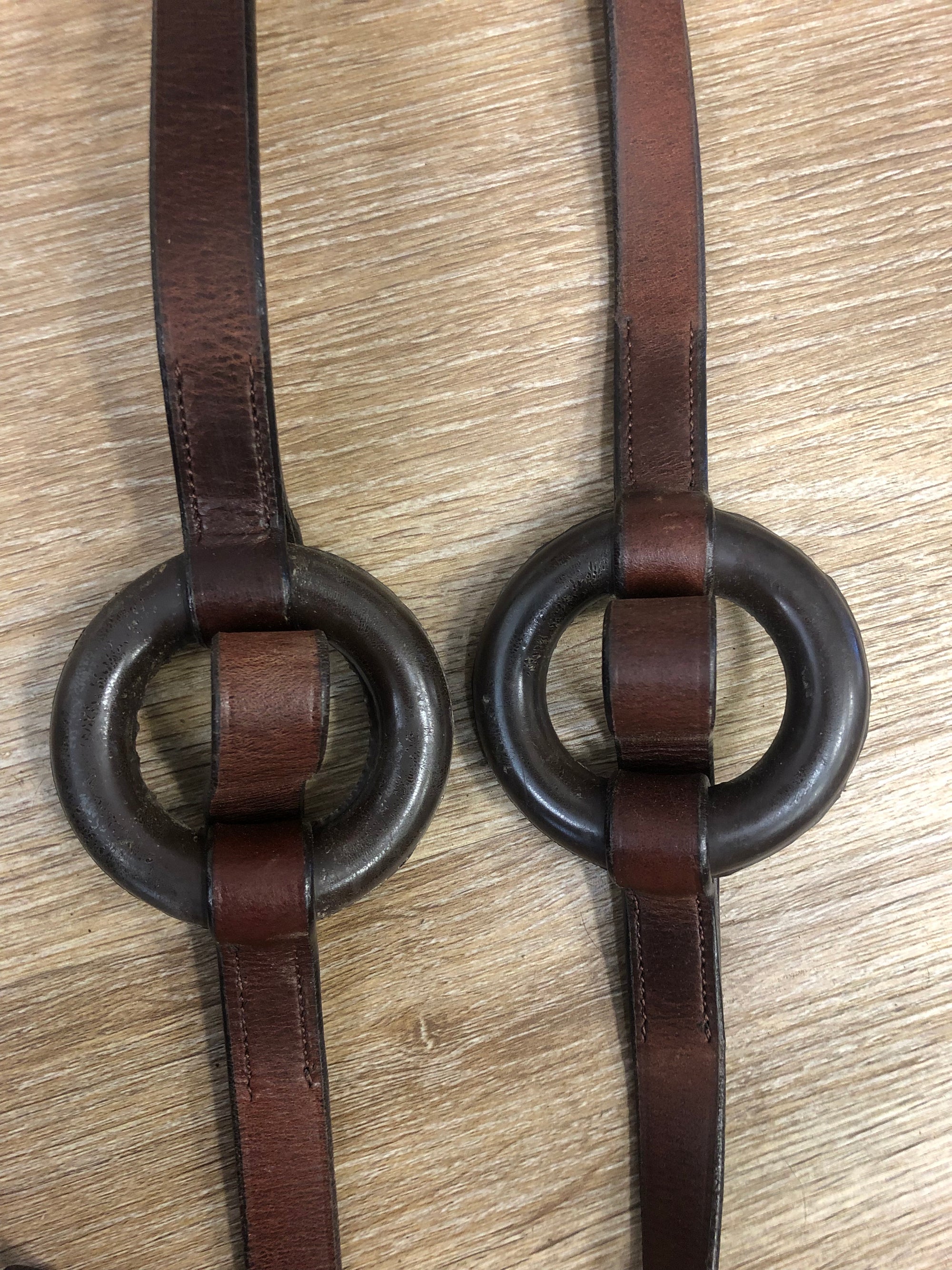 Brown Donut Side Reins