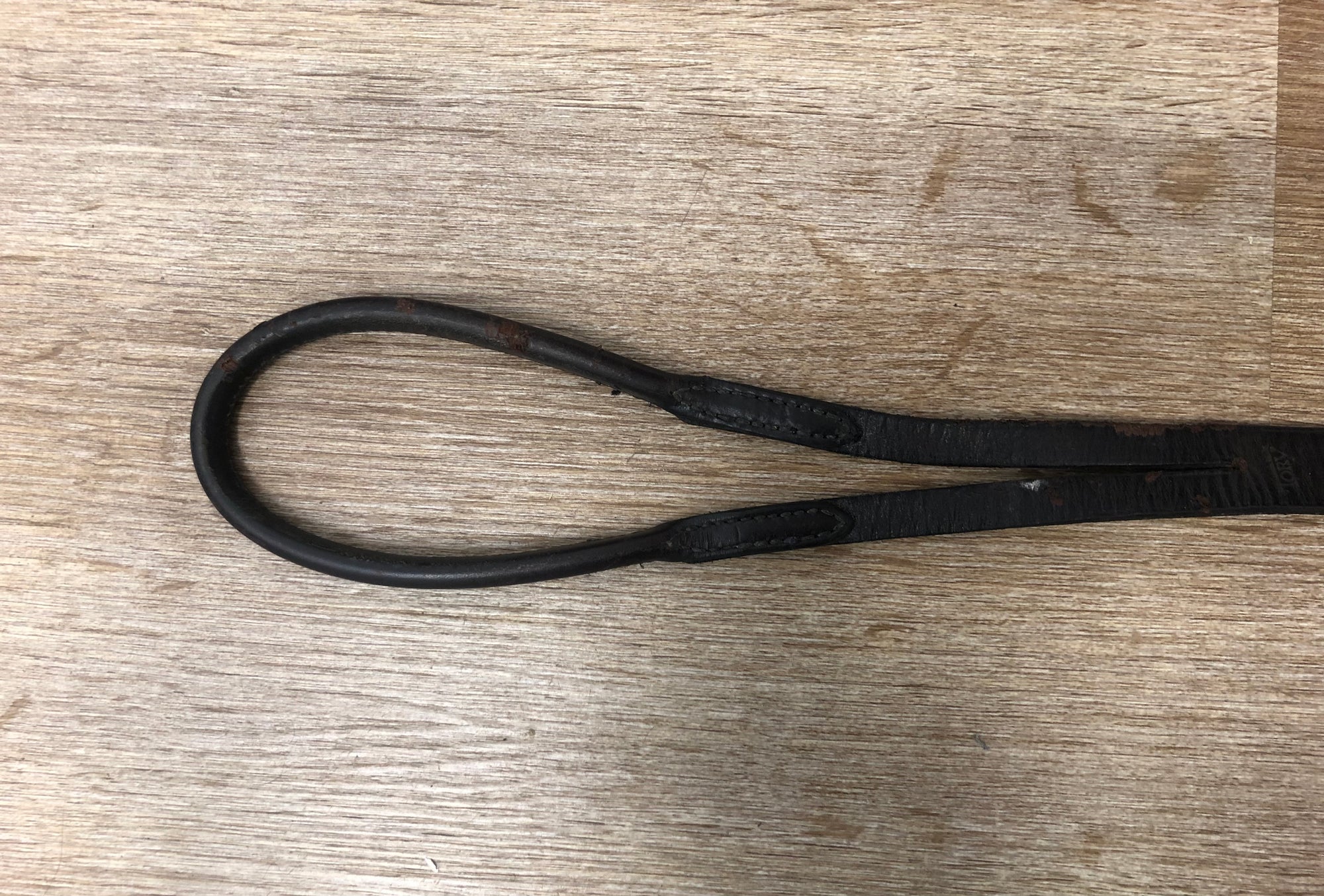 Fine Used Pony Crupper - Brown leather