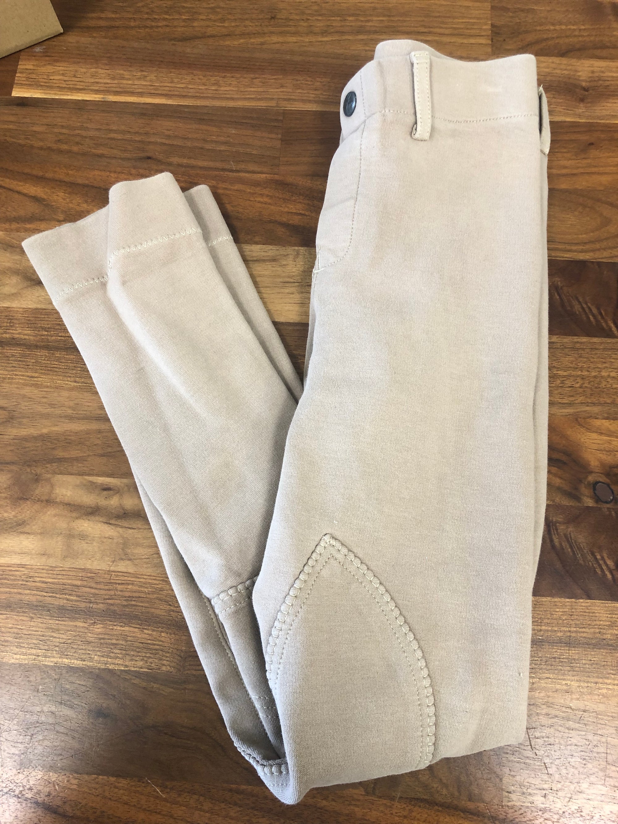 Elation Tan KP Breeches - Kids 12