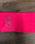 Neon Pink Bonnets By Sandy Headband