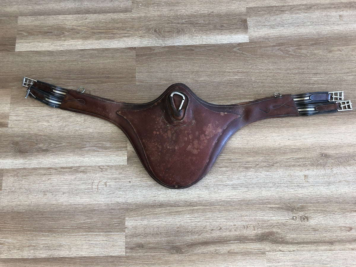 Antares Leather Studguard Girth - 50” - Horse &amp; Hound Tack Shop 