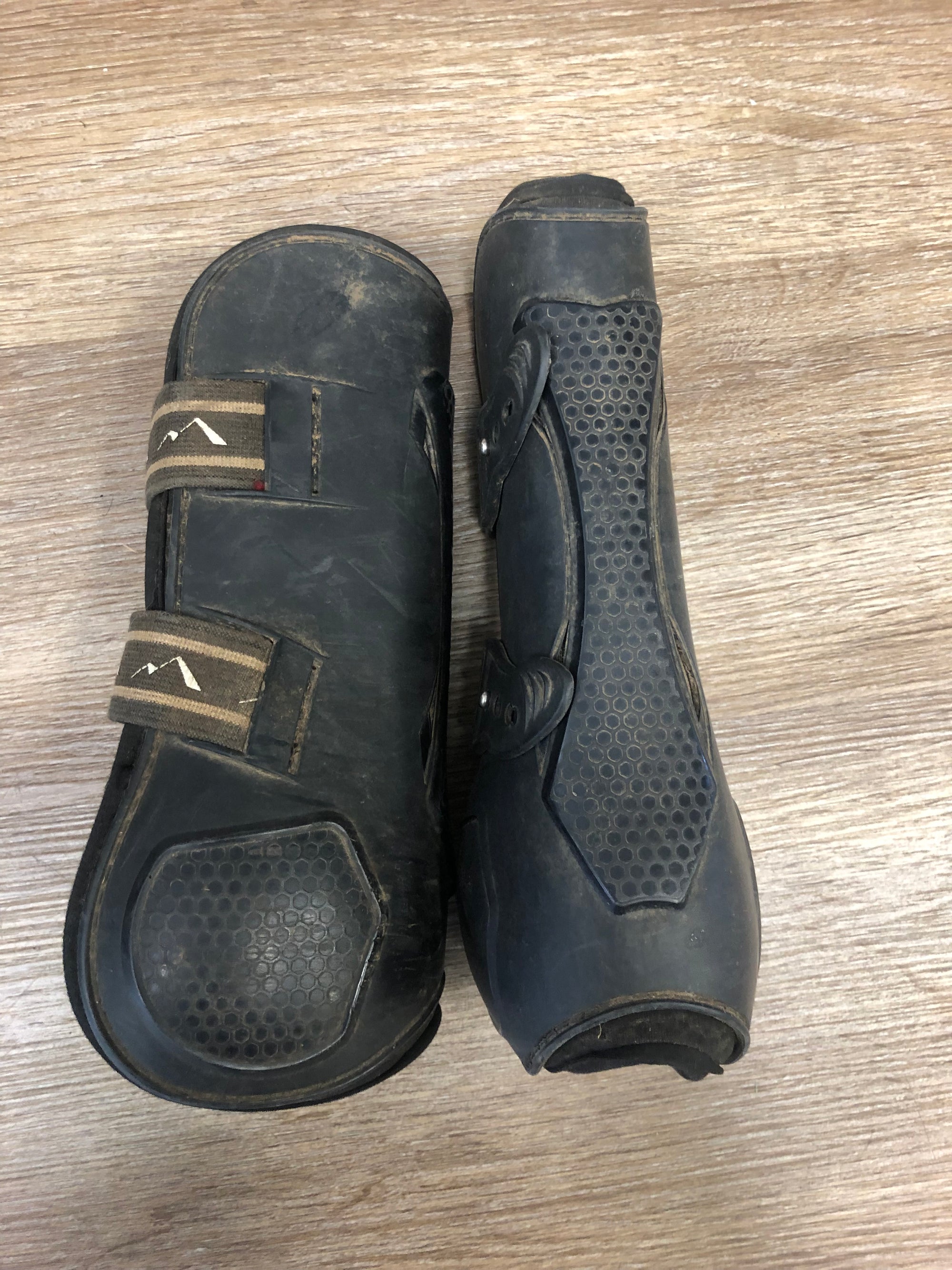 Black Summit Open Front Boots