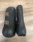 Black Summit Open Front Boots