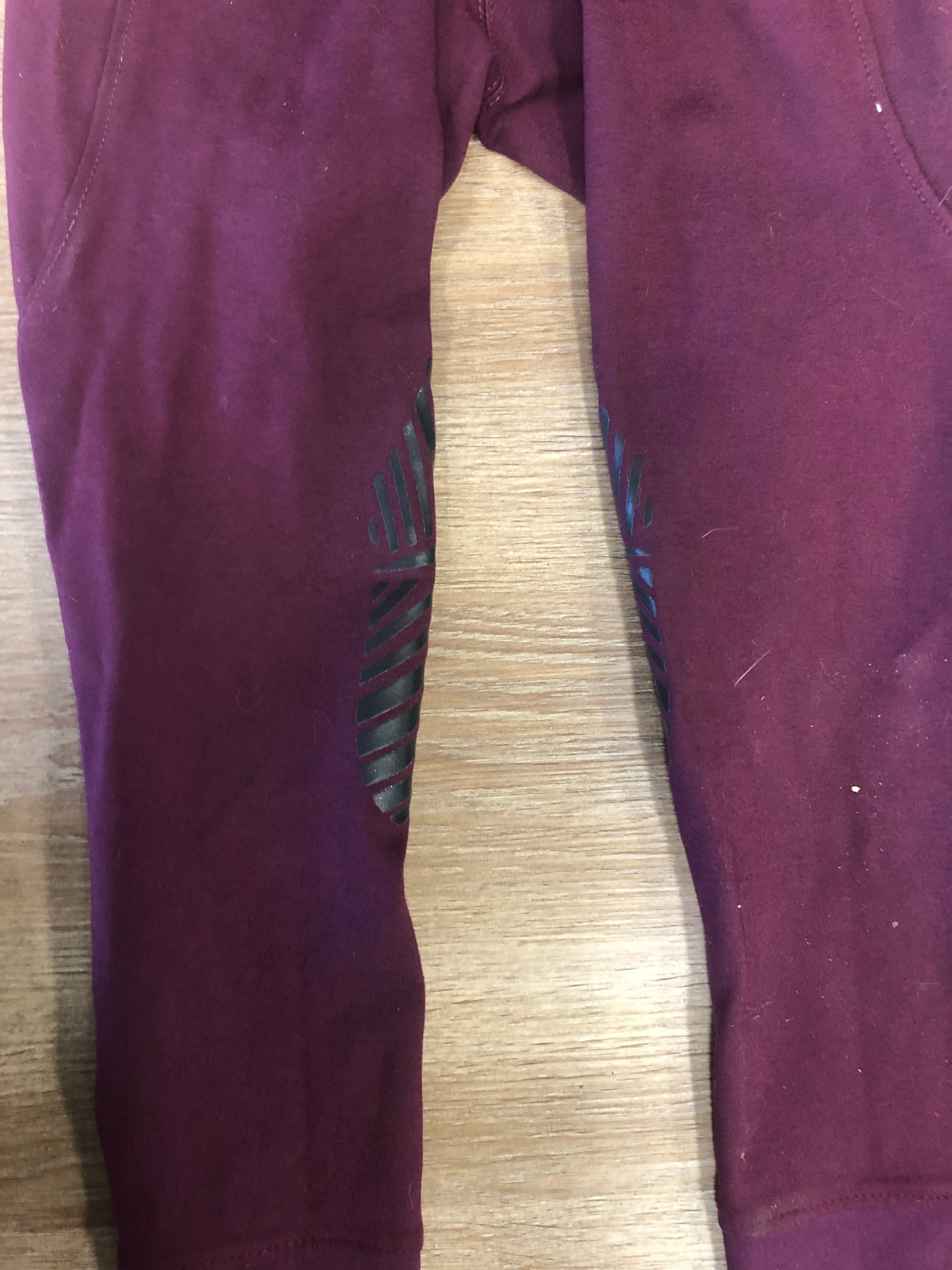 Kids Elation Red Label Burgundy KP Breech - size 12