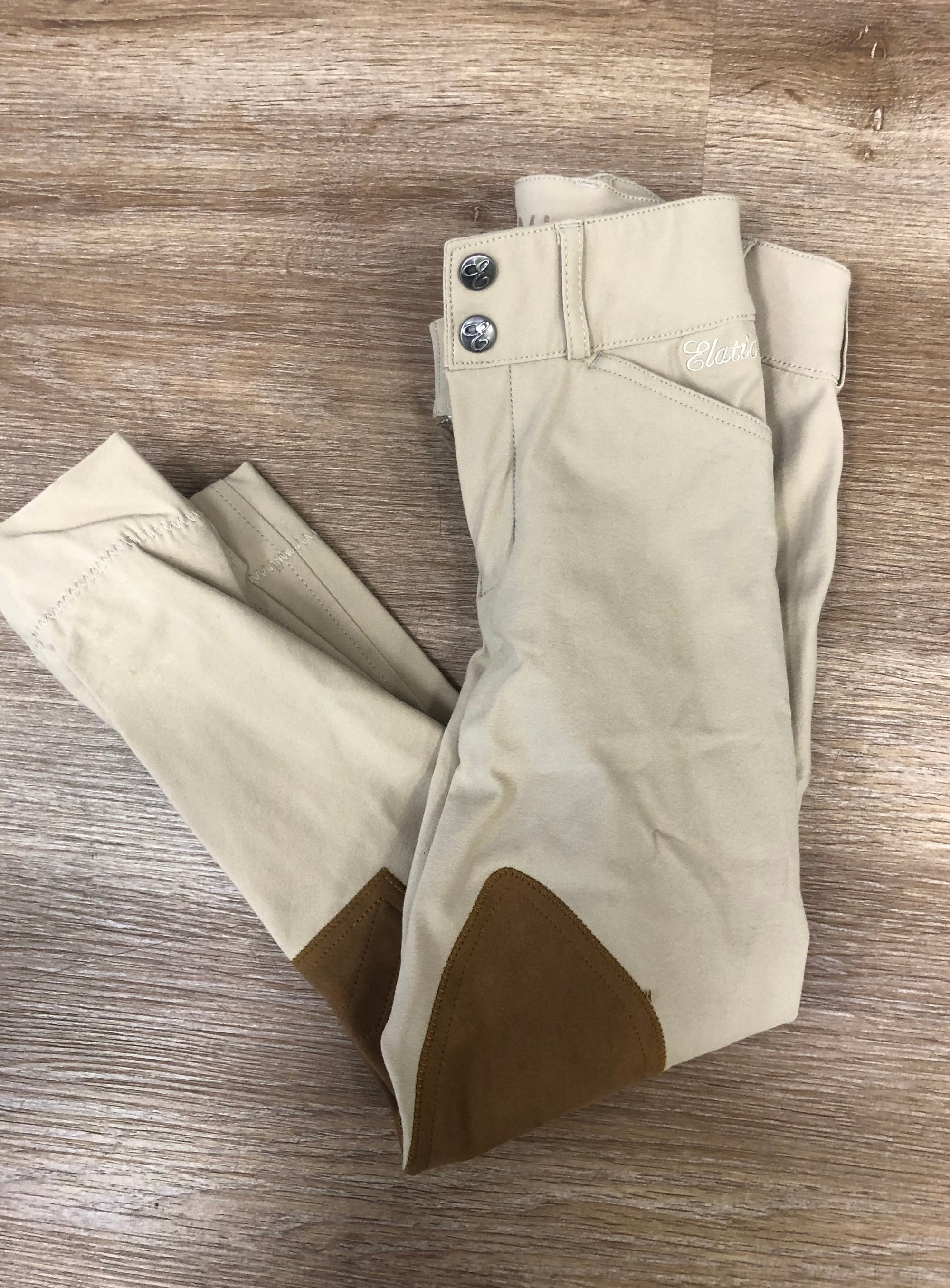 Kids Elation Platinum Tan KP Breech - 6