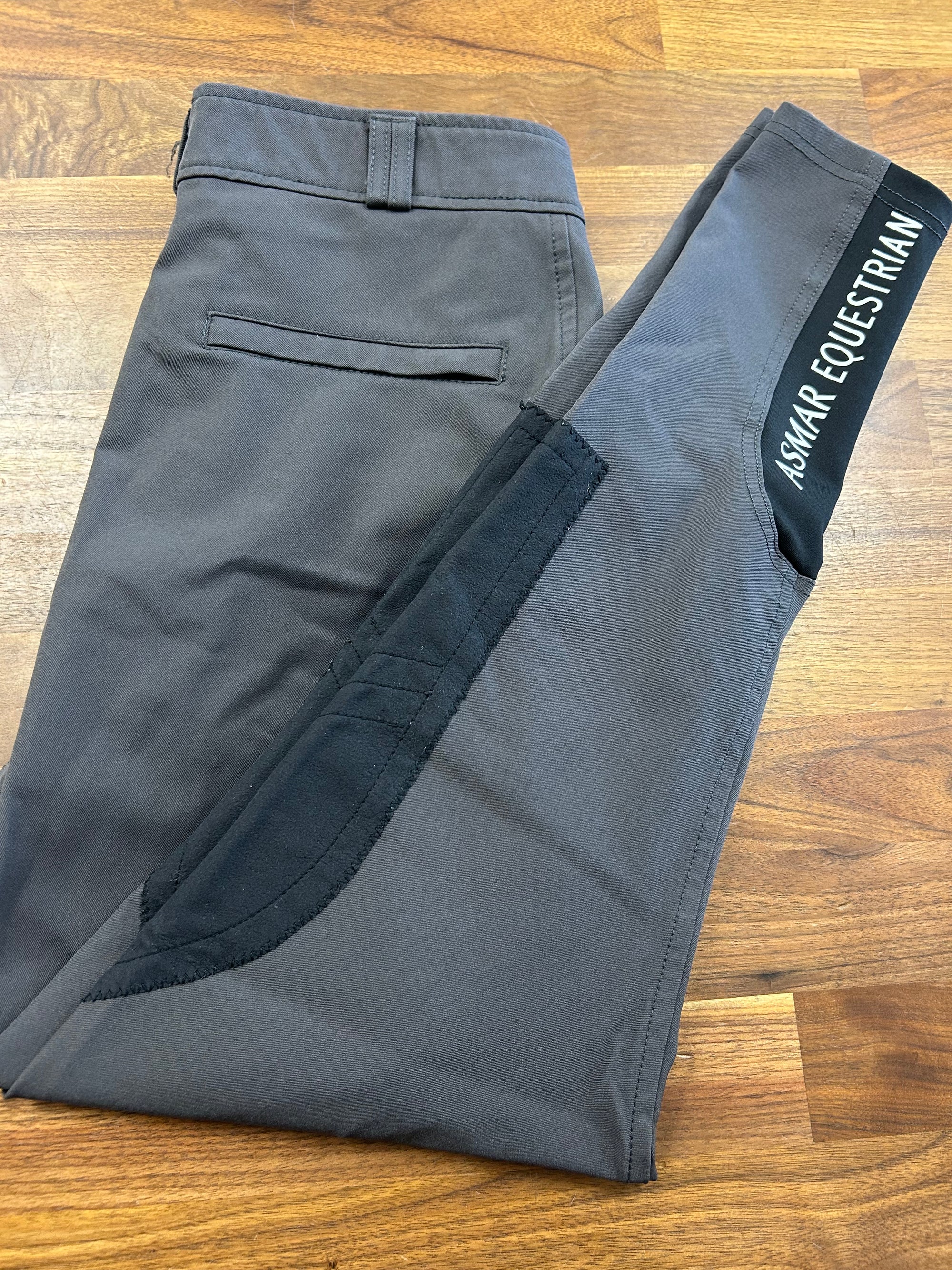 Asmar Equestrian Dark Grey KP Breech