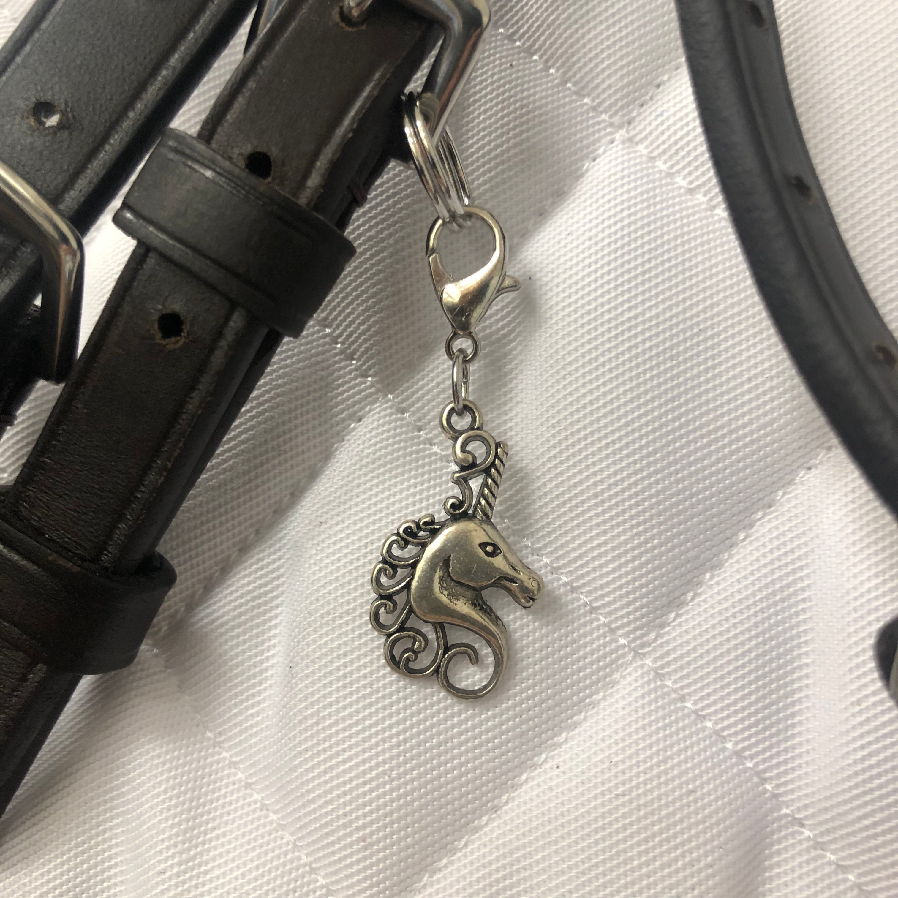 Leads N Beads Silver Bridle Charms