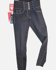 NWT Horze Liza Women’s Denim Silicone FS Breech - 32