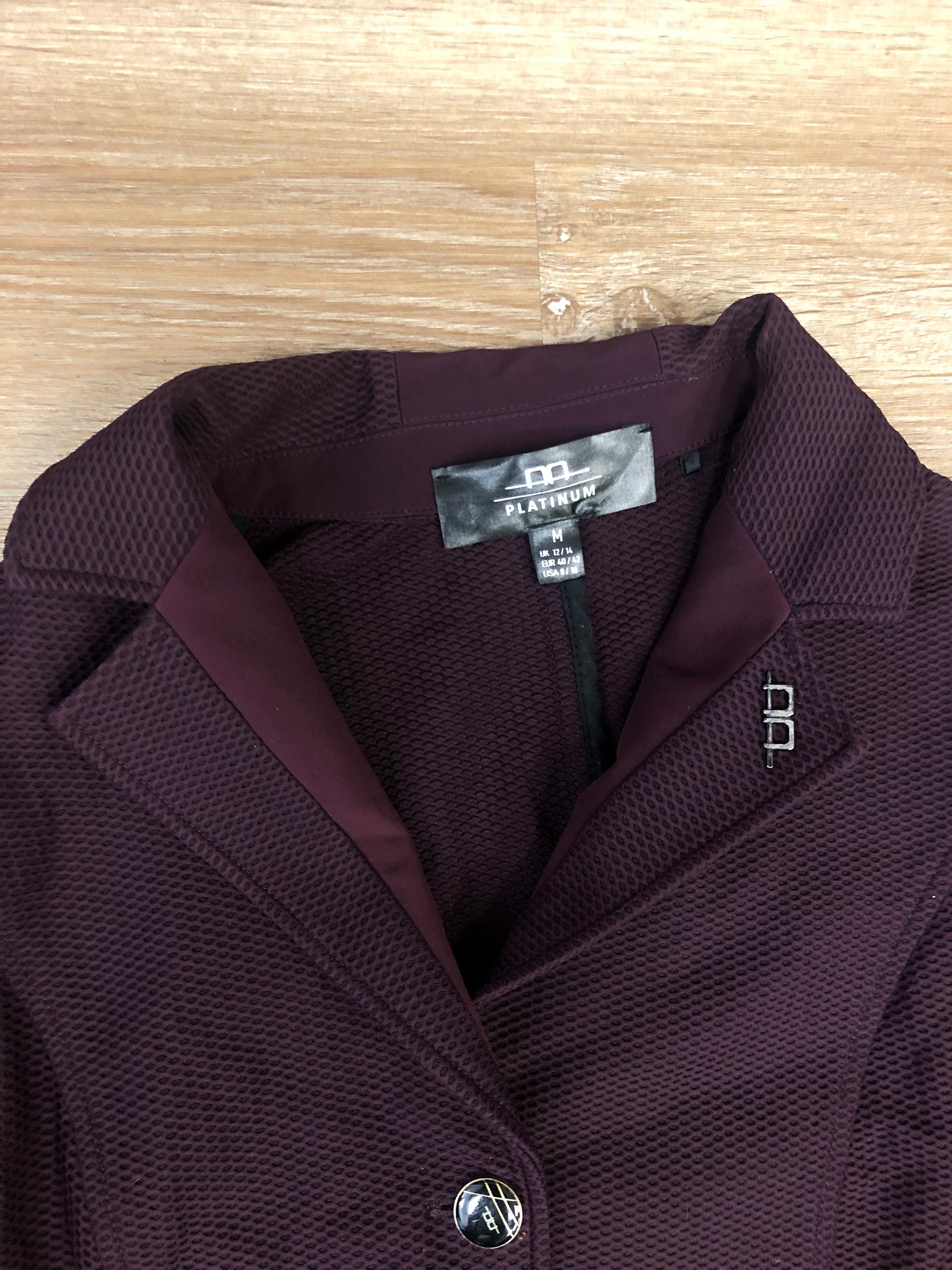 Alessandro Albanese Purple Mesh Show Jacket - M