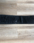 Black Fuzzy Short Girth - 24”