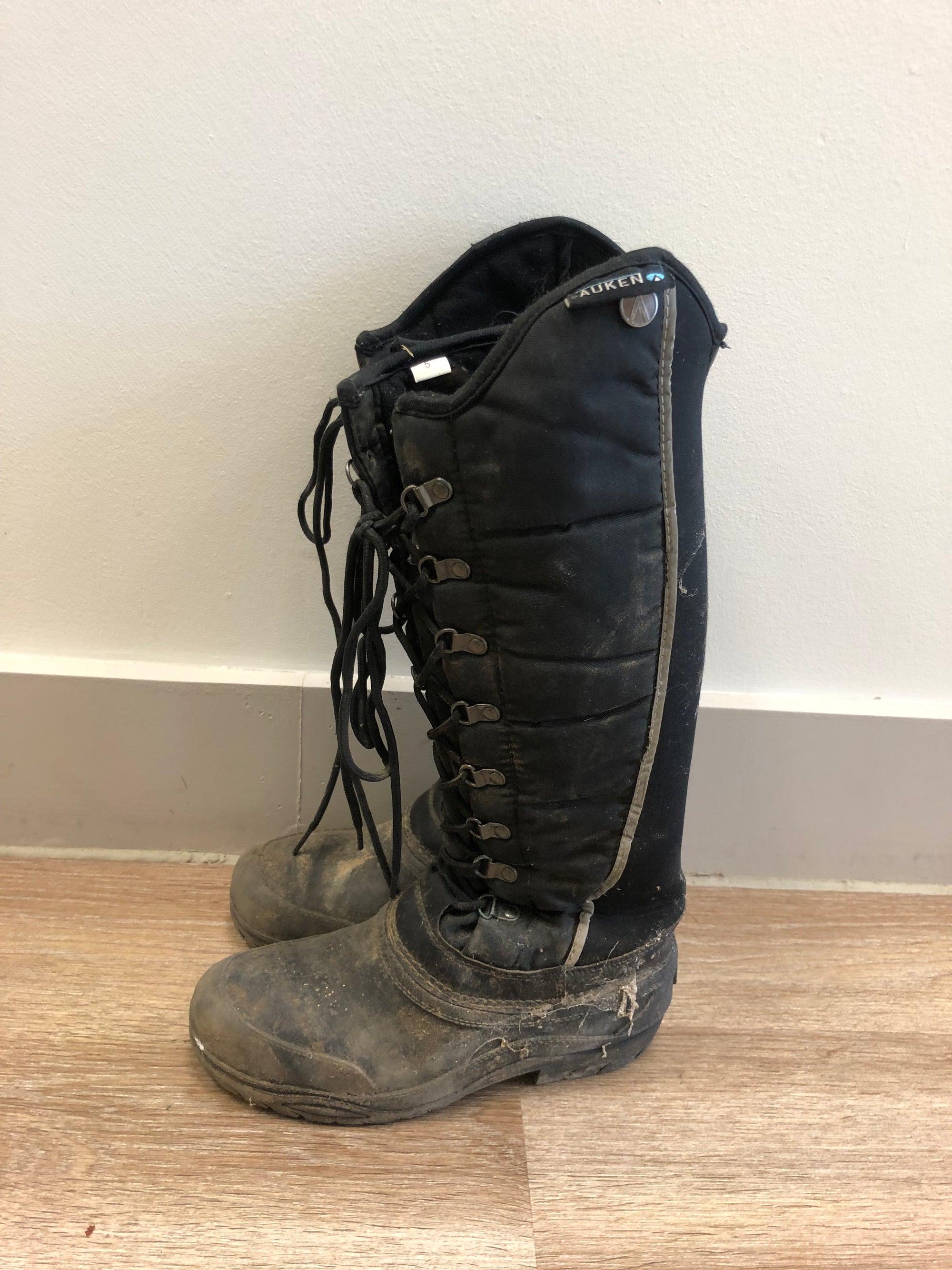 Auken Lace Up Winter Tall Boots - 5