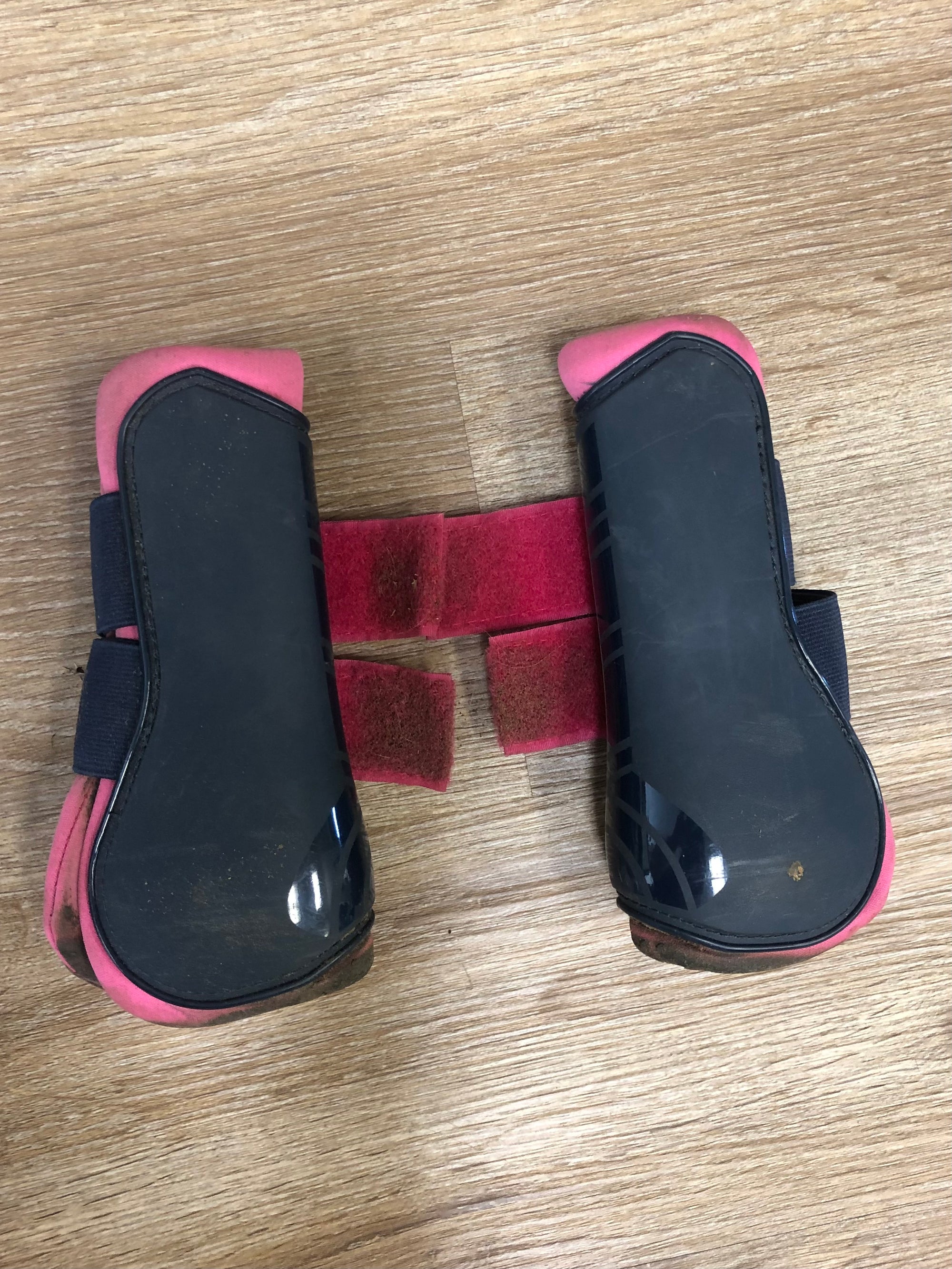 Shedrow Pony Navy &amp; Pink Jump Boots