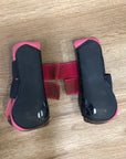 Shedrow Pony Navy & Pink Jump Boots