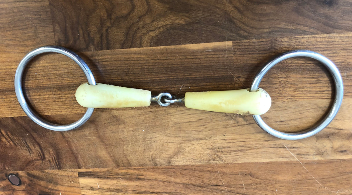 Happy Mouth Single Jointed Loose Ring Bit - 5”