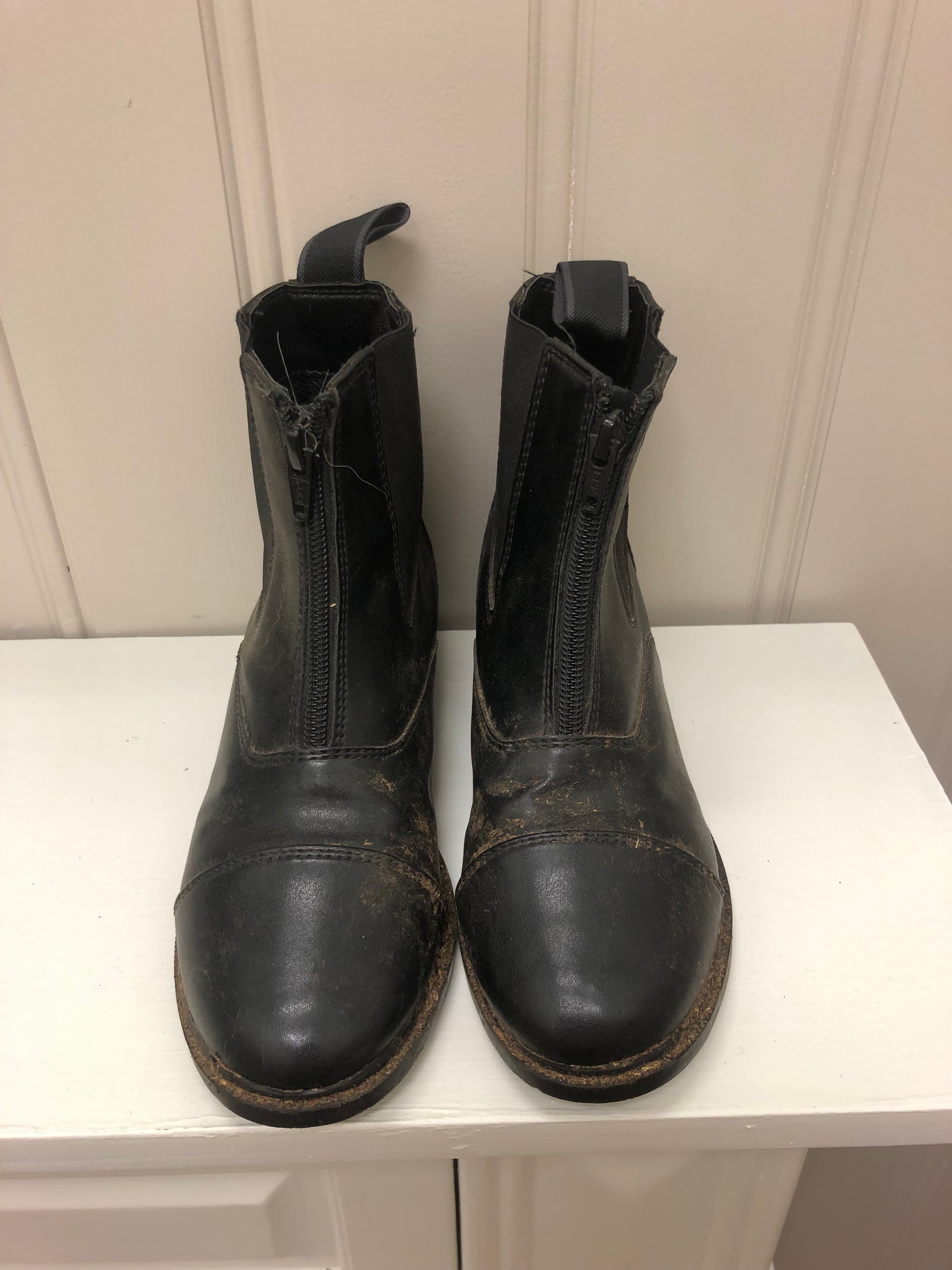 Kids Auken Zip Up Paddock Boot - 2