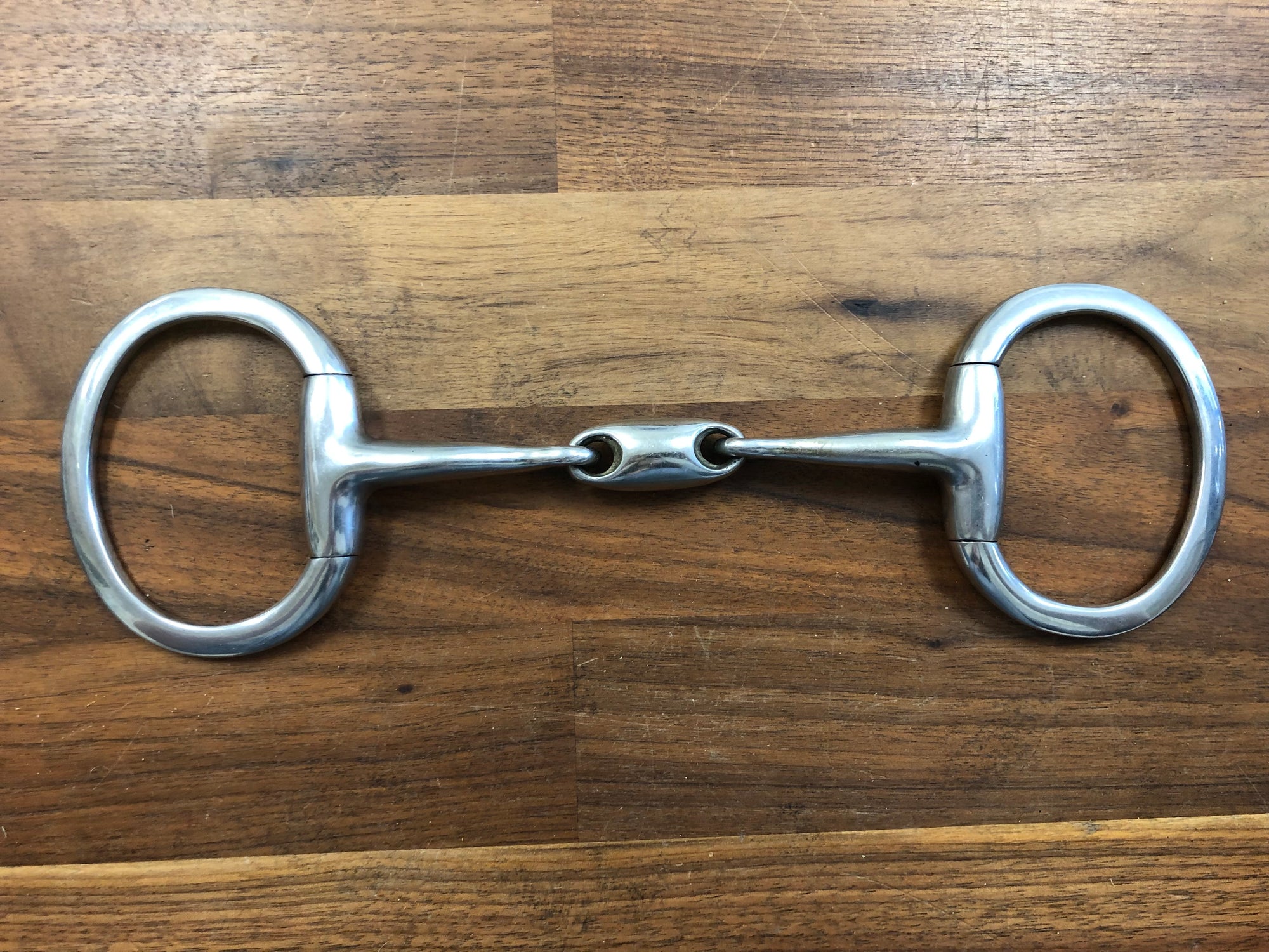 Lozenge Eggbutt Snaffle Bit - 5.5”