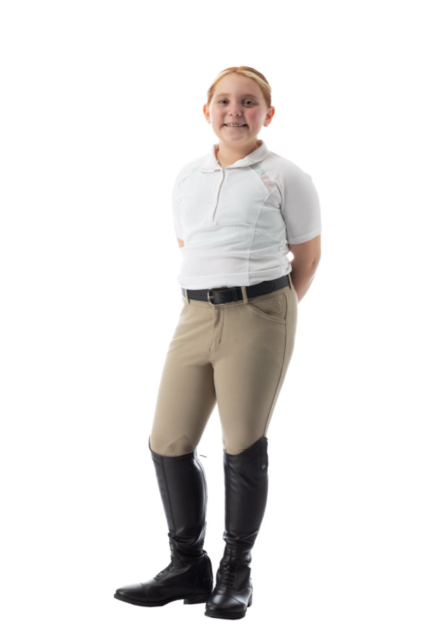 Kids Greta Silicone Knee Patch Kids - Horse &amp; Hound Tack Shop 