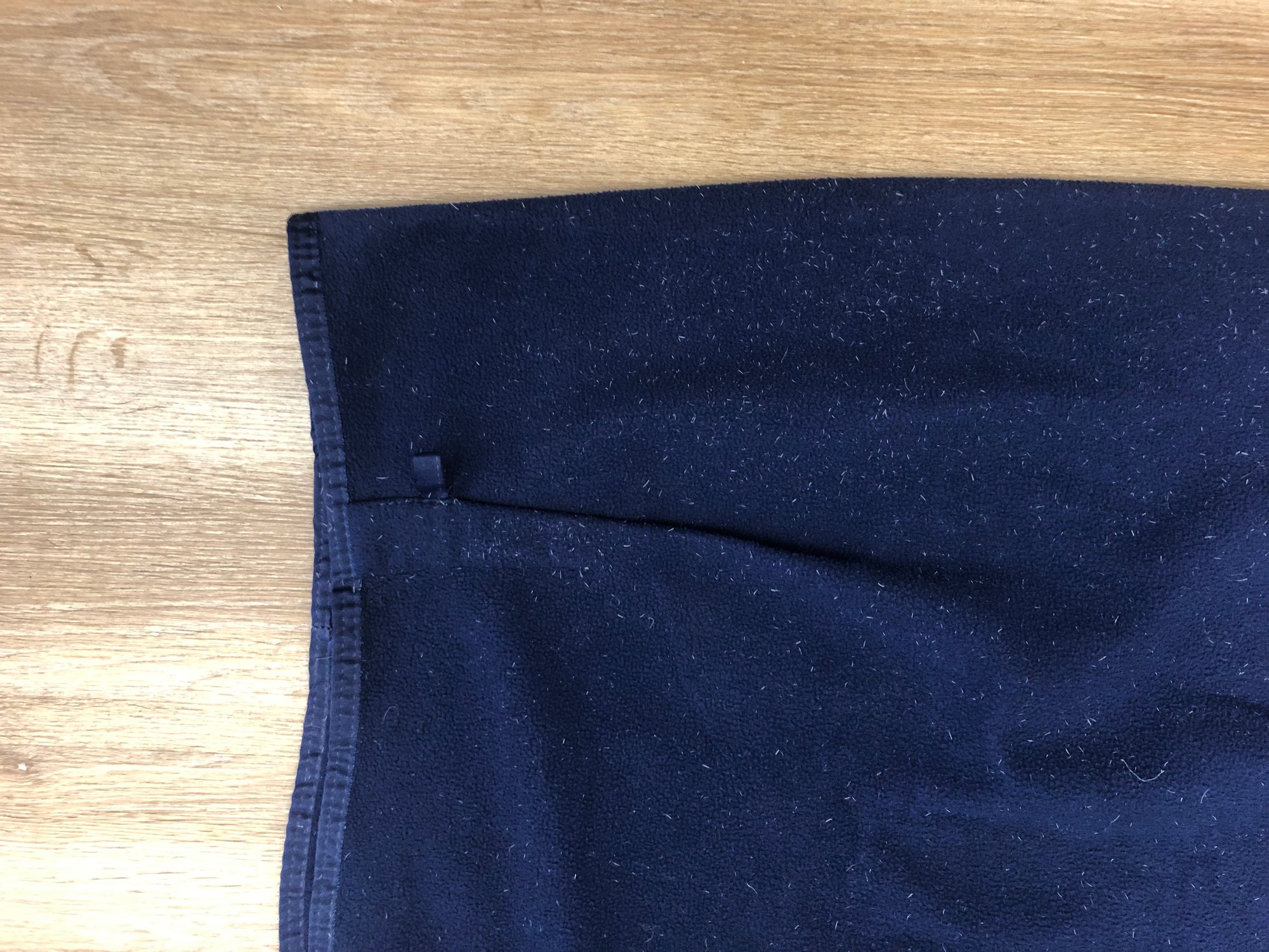 Navy Fleece Quarter Sheet