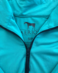 Aerion Teal Long Sleeve 1/4 Zip - S