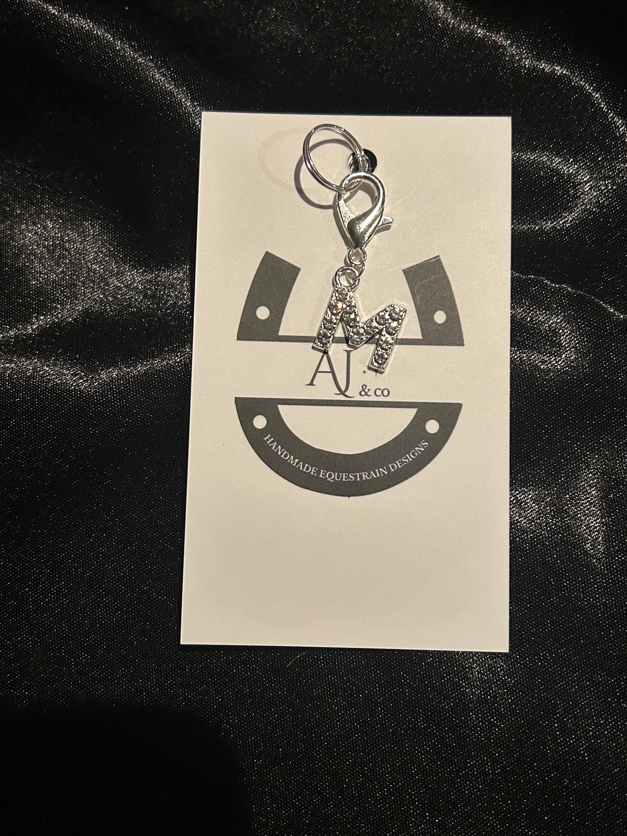 AJ &amp; co. Letter Bridle Charms