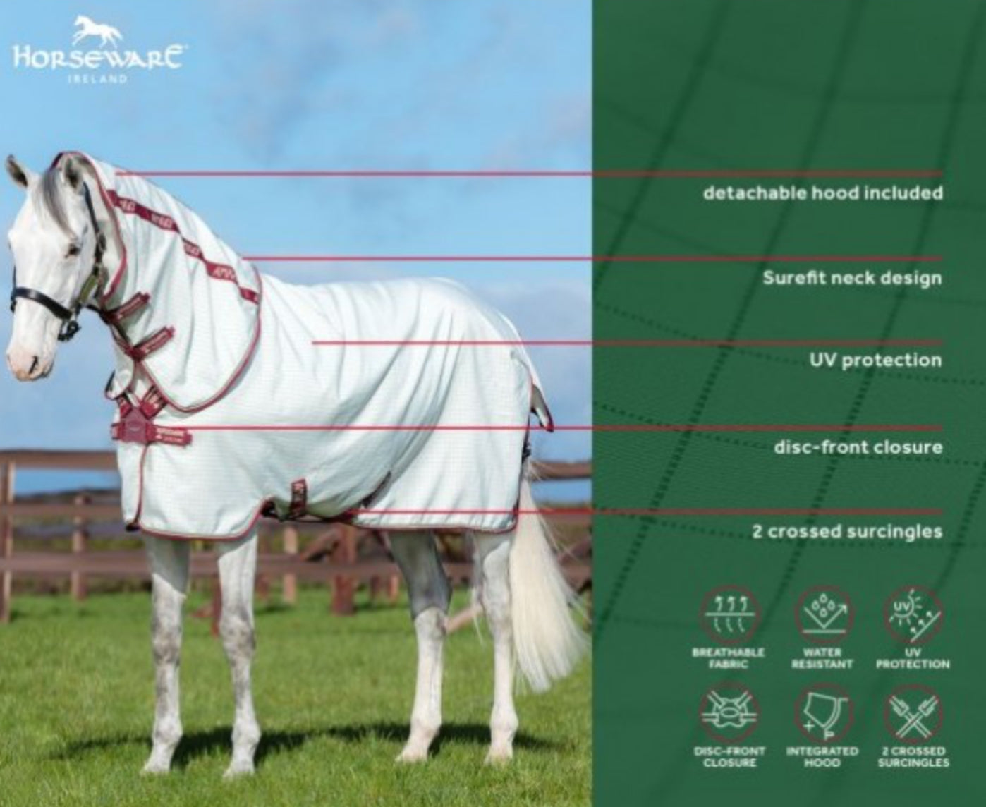 Horseware Amigo Summer Sheet Plus - Mini - Horse & Hound Tack Shop 
