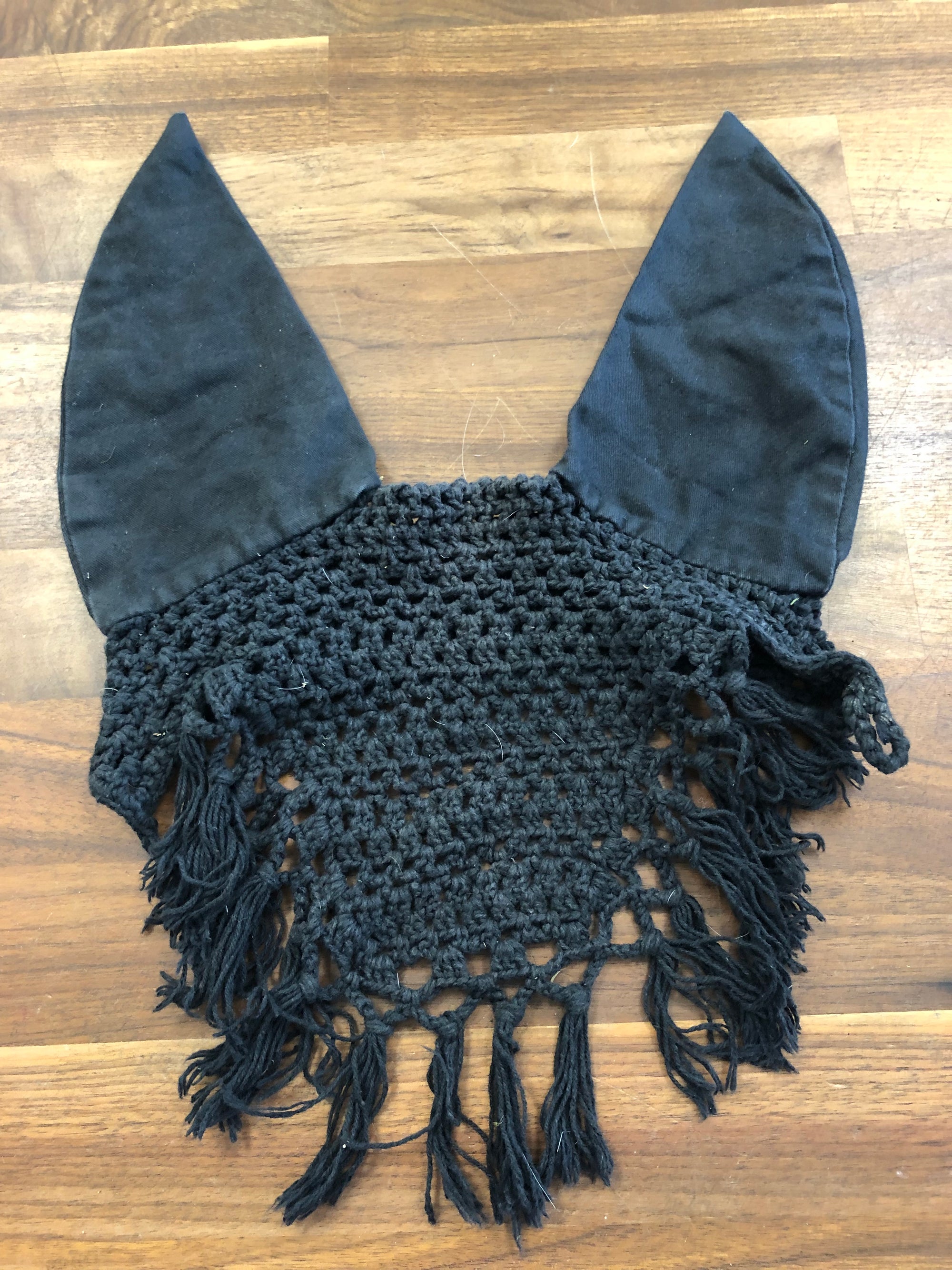 Black Fly Bonnet w/ Tassels