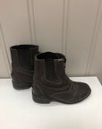 Kids Old West Zip Up Paddock Boot - 10.5