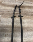Brown Leather Laced Reins
