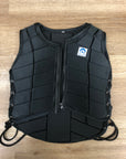 Kids Black Safety Vest - M