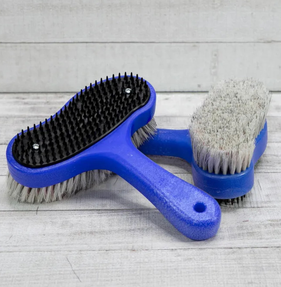 HAAS Putzi Double Sided Brush - Horse &amp; Hound Tack Shop 
