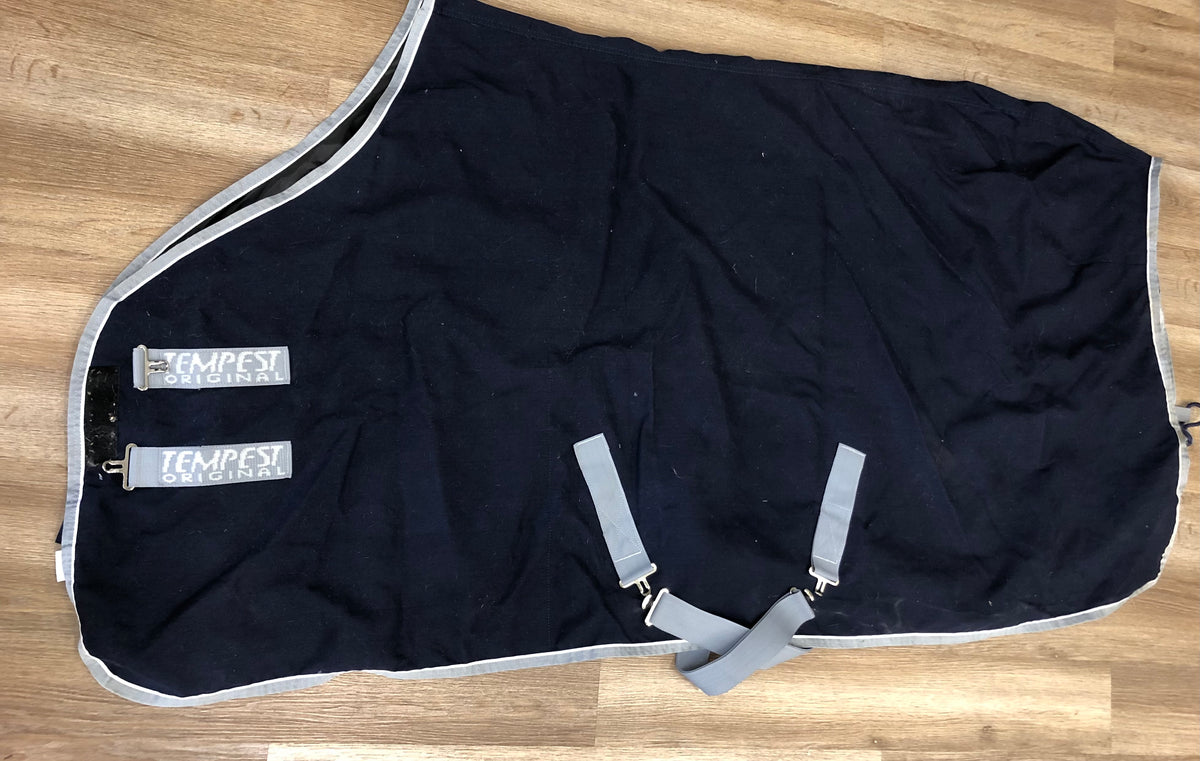 Shires Tempest Stable Sheet Navy - 72” - Horse &amp; Hound Tack Shop 